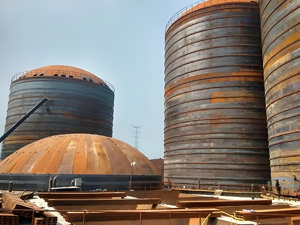 孟津焦粉钢板仓